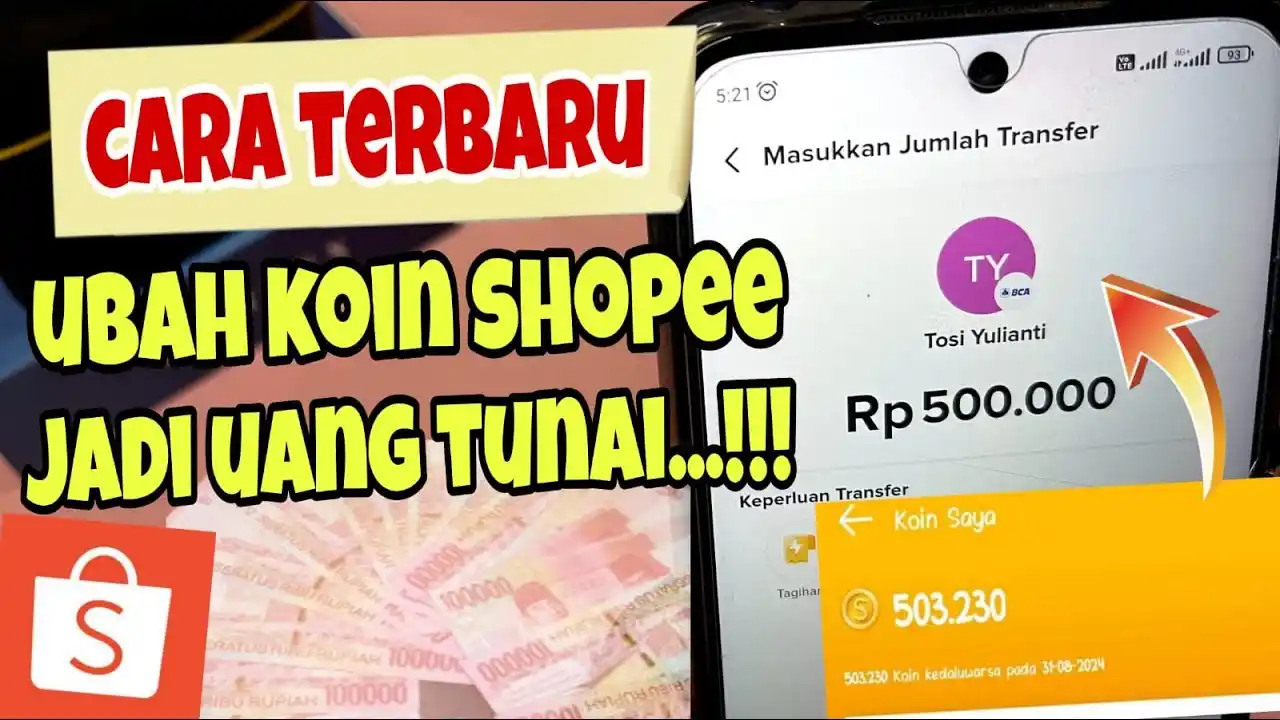 Cara Mencairkan Koin Shopee Menjadi Uang dengan Mudah