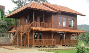 Inspirasi Rumah Kayu Jati Minimalis Nyaman yang Semakin Diminati di 2026 Inspirasi Rumah Kayu Jati Minimalis Nyaman yang Semakin Diminati di 2026