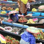 Pasar Terapung Muara Kuin, Denyut Perdagangan Sungai yang Ikonik di Banjarmasin